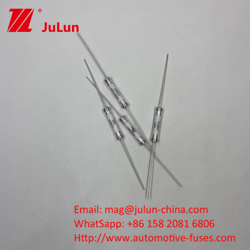 500VDC HV660 35A PCB trou/clampe à fusible monté fusible automobile avec cuivre céramique argent quartz sable or
