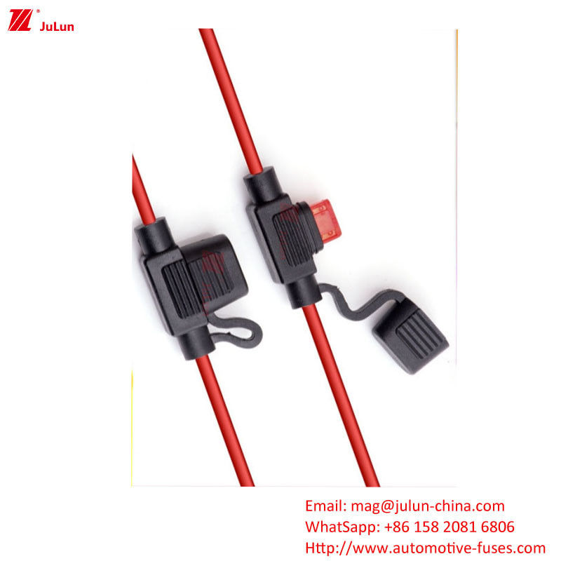 Moyenne, petite, grande qualité avec support de fusible imperméable au plomb/disjoncteur Matériau de boîtier en nylon Voltage nominal 32V Applications automobiles/véhicules électriques/bus