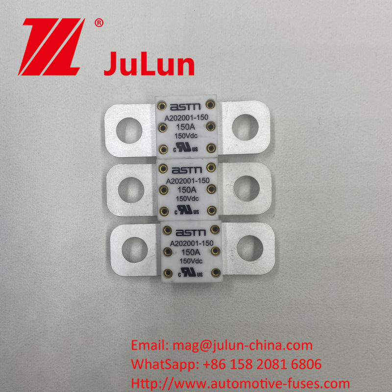 ASTM courant électrique 100A 150VDC A202001 Fuses automobiles en céramique pour des performances durables