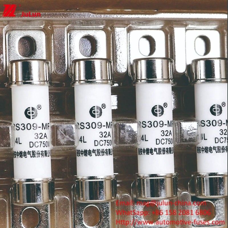 Type de borne du fusible de véhicule électrique à énergie 750VDC pour 32A-35A -40A -50A Protection des véhicules électriques électriques