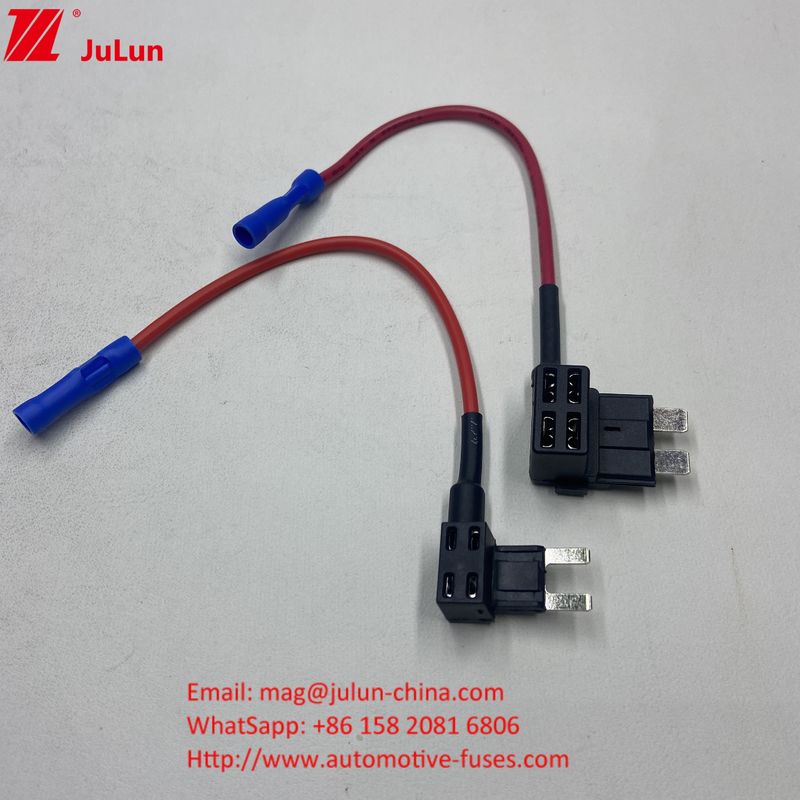 F3A 5A 10A 15A Fuse tap 16AWG voiture ajouter un circuit ACU lame adaptateur de fusible avec porte-fusible pour les voitures camions