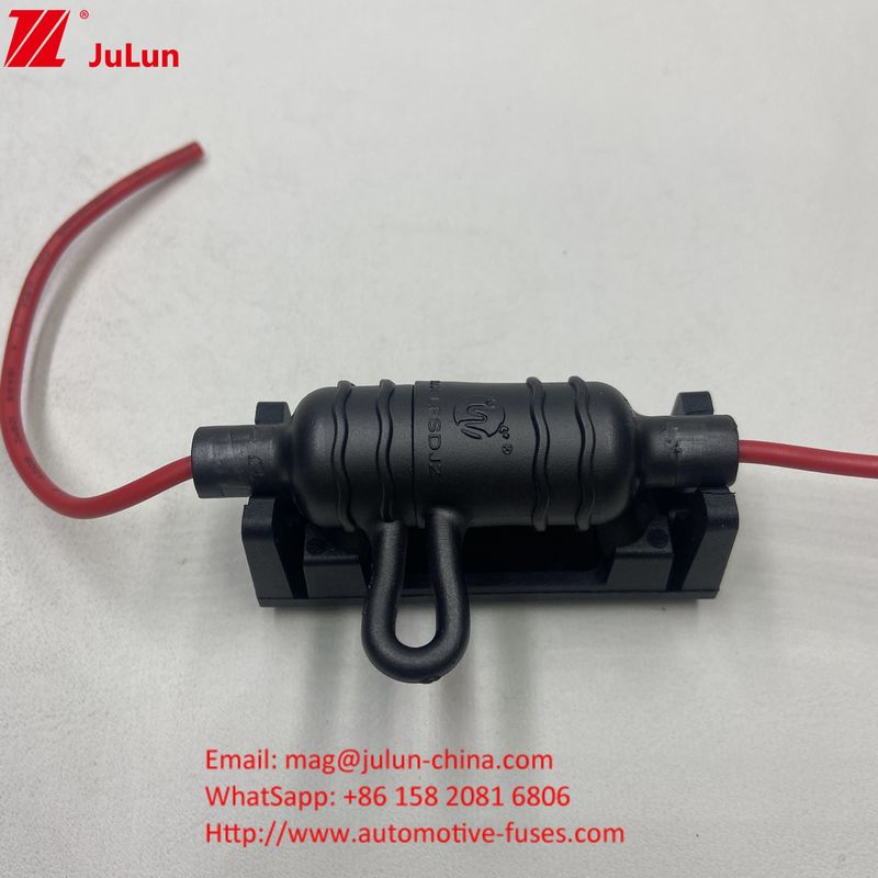 Pour 5*20mm 6*30mm 10*38mm Fuse Street Light Éclairage de scène extérieur Porteur de fusible en ligne étanche à l'eau et à la poussière pour lampes de rue