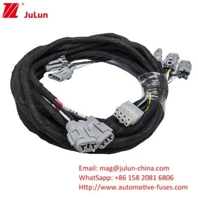 Adaptateur de câble de prise LED pour phare automobile imperméable à l'eau H1 9005/9006 Femme à homme Isolation en PVC