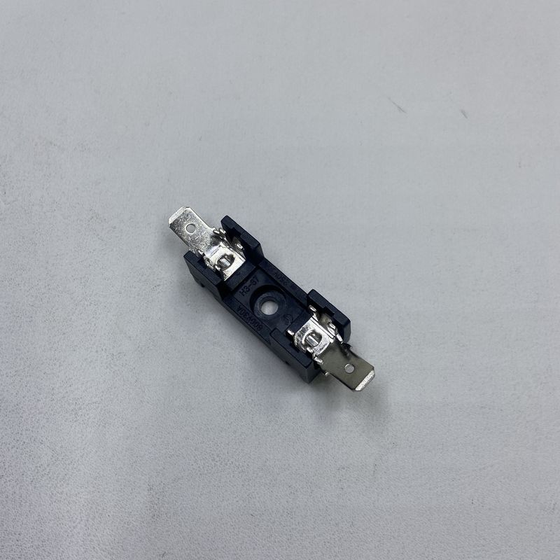 Installation de carte de circuits imprimés 6*30mm 250VDC Noir Bleu Transparent Or Porteur de fusible de voiture