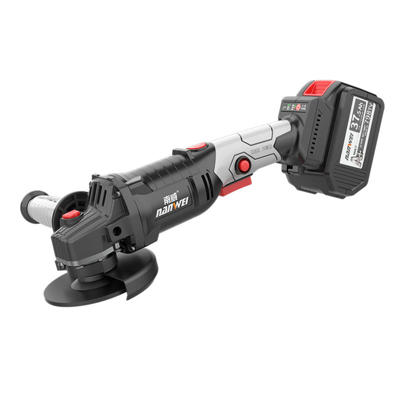 Moteur à angle sans balais portable outils électriques broyeur à angle sans fil multifonctionnel pour le travail industriel