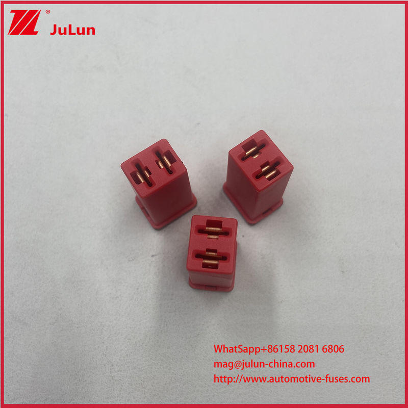 0895040.Z série JCASE à basse tension nominale 58V PEC 50A 60A fusible à lame 32VDC 58VDC J cas M type fusible automatique à souffle lent type carré