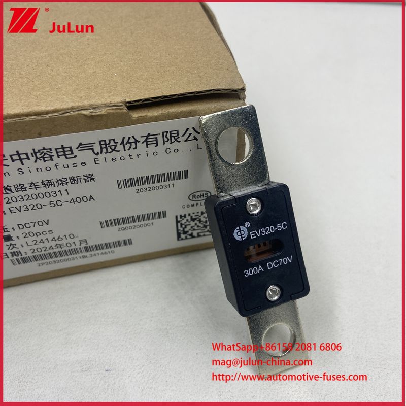 EV320-5C 5X 300A 125A DC70V Fuseaux de véhicules électriques pour les applications et les solutions d'énergie électrique en Europe Territoire de vente