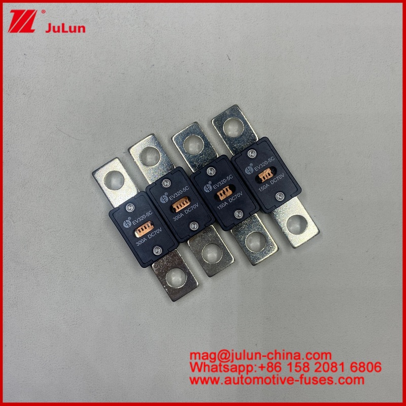 EV320 5C 5X 350A 100A connection fuse  plate-type bolt 70VDC Current Auto-Blade Fuses  Screw Type ANS Bolt Down Fuses