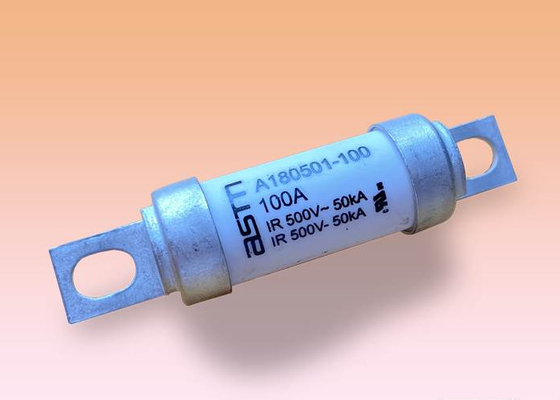 100 couleur blanche de action rapide de tension CA du fusible 500v de voiture d'ampère pour l'électronique