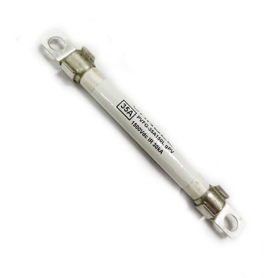 Protégez et isolez tension d'arc type boulon de fusible solaire de picovolte la basse PV1500 1500VDC 2-35A