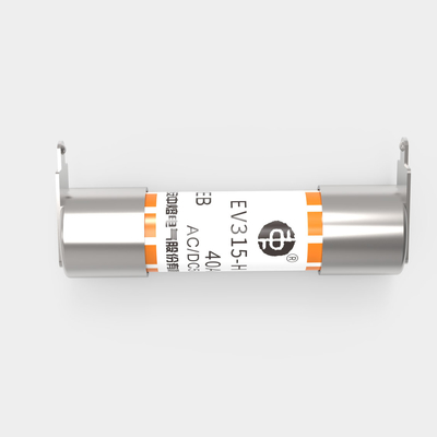 Fusible rond EV315-H-3EB 10A 15A 20A 30A 40A 50A 500VDC de véhicule électrique de tube de véhicule routier d'EVS