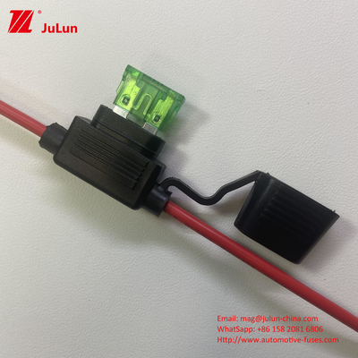 Certification IP67 pour porteuse de fusible à basse tension ATO FHAC série 32V porteuse de fusible en ligne étanche