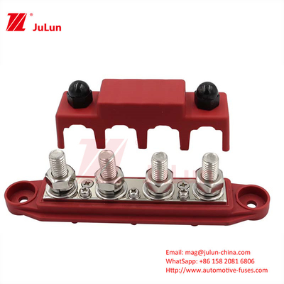 Rv Yacht Bus Voltage maximal 48VDC Porteur de fusible basse tension 62.5A Courant nominal Courant terminal 20A