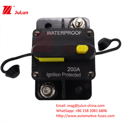 Yacht RV 0A-300A Yacht RV Commutateur de fusible Réset automatique 12-48v Commutateur protecteur de porte-fusible