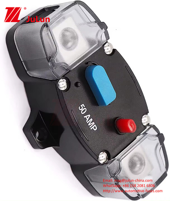 restaurateur Trolling Motor Stereo Audio 50A 200A 300A 24V 48V 0-8 Gauge Porteurs de bloc de fusible en ligne Inverteur pour voiture