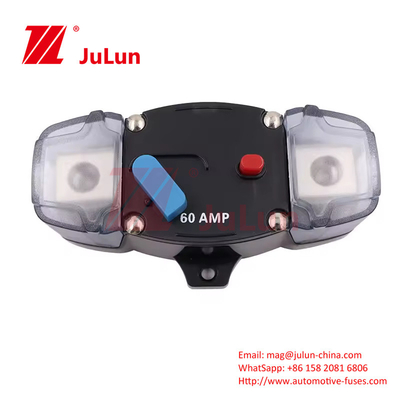Réinitialisation manuelle avec commutateur de déconnexion 300A 48V ignifuge RV Yacht disjoncteur surchauffe un