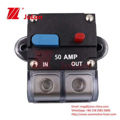 RV EV AV peut réinitialiser manuellement le bouton de la ceinture de protection contre les surtensions 150A 12V Déconnectez le commutateur 1