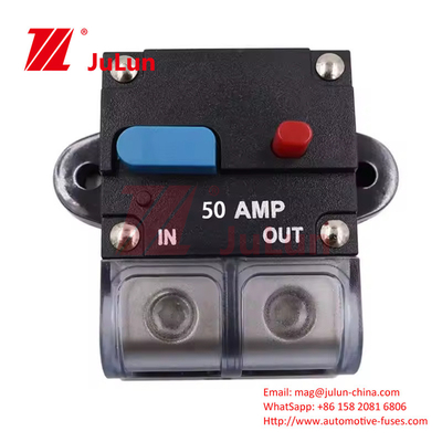 Modification audio de voiture de bonne qualité 120A 48VDC Can Double disjoncteur Protecteur de surcharge de courant élevé 100A Can Resto