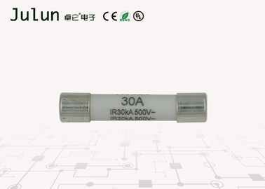 Fusible à haute tension de C.C de la CE 30A 6x30mm pour l'application d'énergie solaire de système de picovolte