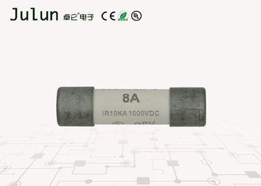 De coupe rapide à haute tension en céramique de C.C 8 matériel sans plomb du fusible 10x38mm d'ampère 1000v