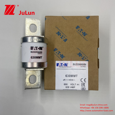 690V fusibles automobiles en céramique M6/M8 Twin Plate Plate Boult Type 0.43kg Solution de fusible lourd