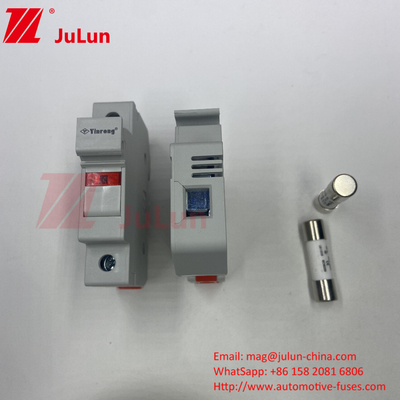 Étiquette IEC60269.6 Standard 1000VDC Fuseau solaire haute tension Porteur de fusible solaire marine avec fusible