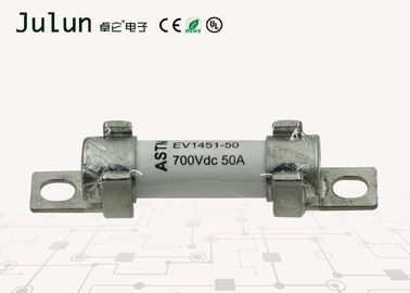 Le véhicule hybride des fusibles 700V 50A de C.C de véhicule électrique fond les fusibles des véhicules à moteur en céramique