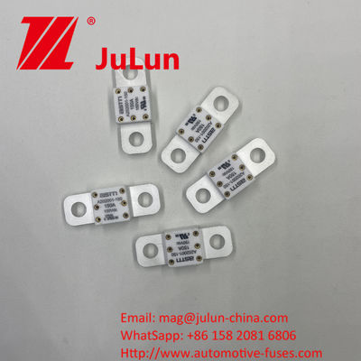 A202001-300A Fuses automobiles en céramique ASTM pour tension 150VDC et distance de trou de 39 mm