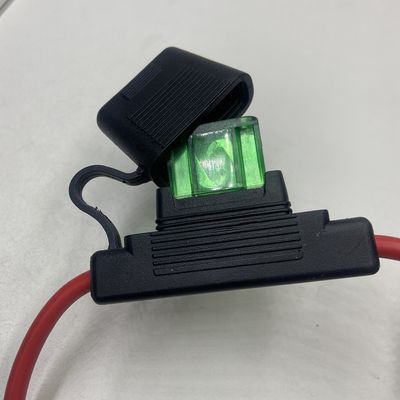 50A 15A 30A 60A Systèmes d'alimentation pour voitures Porteur de fusible automobile Appliquez-le à un fusible MIDI et conçu pour le matériau en laiton en alliage de zinc ABS