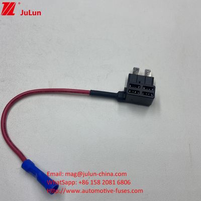 Porteur de fusible de voiture 12V Mini Adaptateur de robinet de fusible ATM APM Porteur de fusible de lame, Boîte de porte de fusible de lame