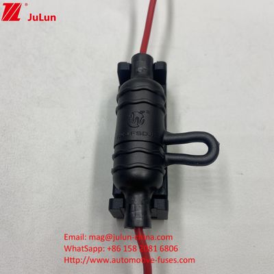 10x38mm 5x20mm 6x30mm Porteur de fusible en ligne étanche à l'eau à l'extérieur étanche à la poussière PA66