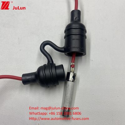 Avec câble de fil UL IP68 étanche à l'eau Components de fusibles pour fusibles en céramique de verre 5*20 6*32mm