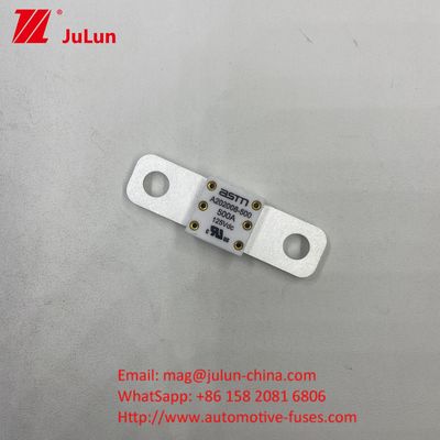 Év Automotive ASTM A202008 200A 125VDC fusibles à lame avec courant nominal 100A-500A