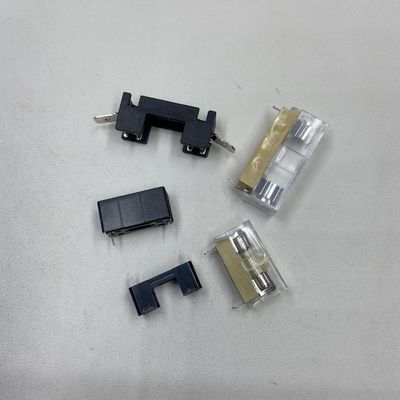 Port de fusible en verre à couverture transparente 5x20 mm 6x30 mm pour la protection des circuits