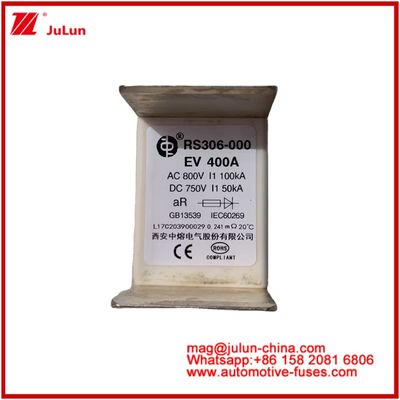 Catégorie d'utilisation EV 400A AC800V 100KA DC750V 50KA Tubes en céramique