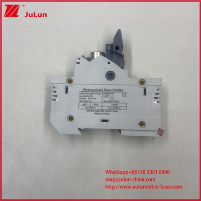 14*51mm gPV 1000VDC 50A FUSIBLE PV Durable Photovoltaïque Porte-fusibles Sectionneurs pour Applications et Panneaux Solaires