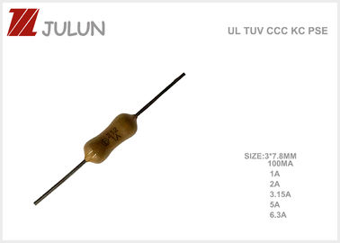 Type de l'axe 100MA fusible miniature de délai sous pour la carte PCB