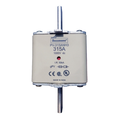 Dc 50 du CEI 1000V - fusible photovoltaïque de l'écran 160A