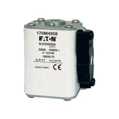L'extrémité plate standard européenne a monté le fusible 1000V 50 de corps carré - 1400A