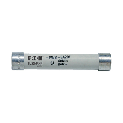 Fusible en céramique de tube de série de FWS 1250V/1500V/2000V approprié à de petits conducteurs à C.A.