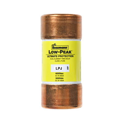 Le fusible à retard de temps 1-60A de norme de LPJ USA a évalué 600VAC actuel 300VDC